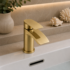 Speldhurst Basin Mixer Tap with Click-Clack Waste – Chrome, Matt Black or Matt Brushed Brass