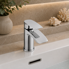 Speldhurst Basin Mixer Tap with Click-Clack Waste – Chrome, Matt Black or Matt Brushed Brass