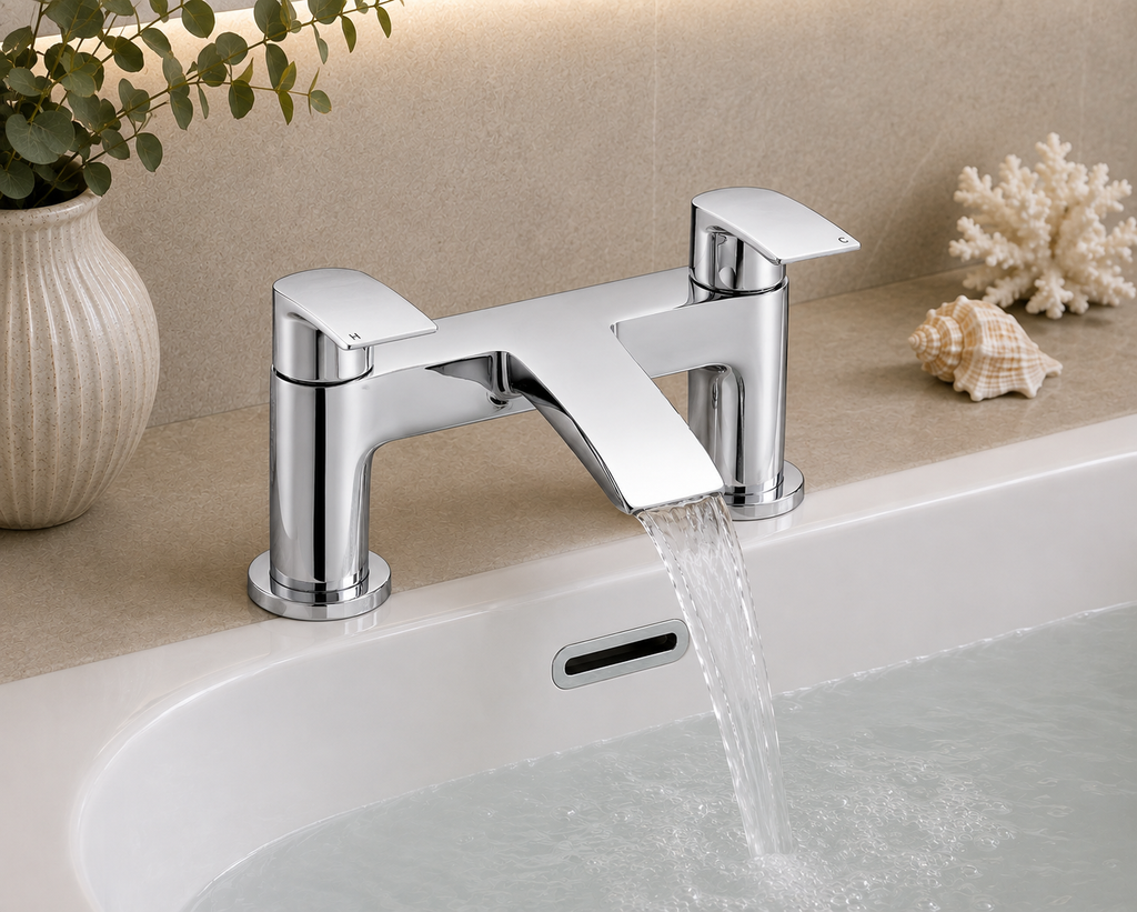 Speldhurst Bath Filler Tap – Chrome, Matt Black or Matt Brushed Brass