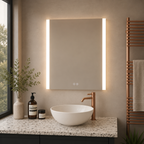 Sycamore Windsor 1 600 x 800mm LED Bluetooth Bathroom Mirror with Tunable Lighting, Demister & Bluetooth Speakers