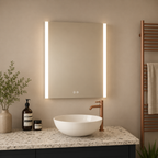 Sycamore Windsor 2 500 x 700mm LED Bluetooth Bathroom Mirror with Tunable Lighting, Demister & Bluetooth Speakers