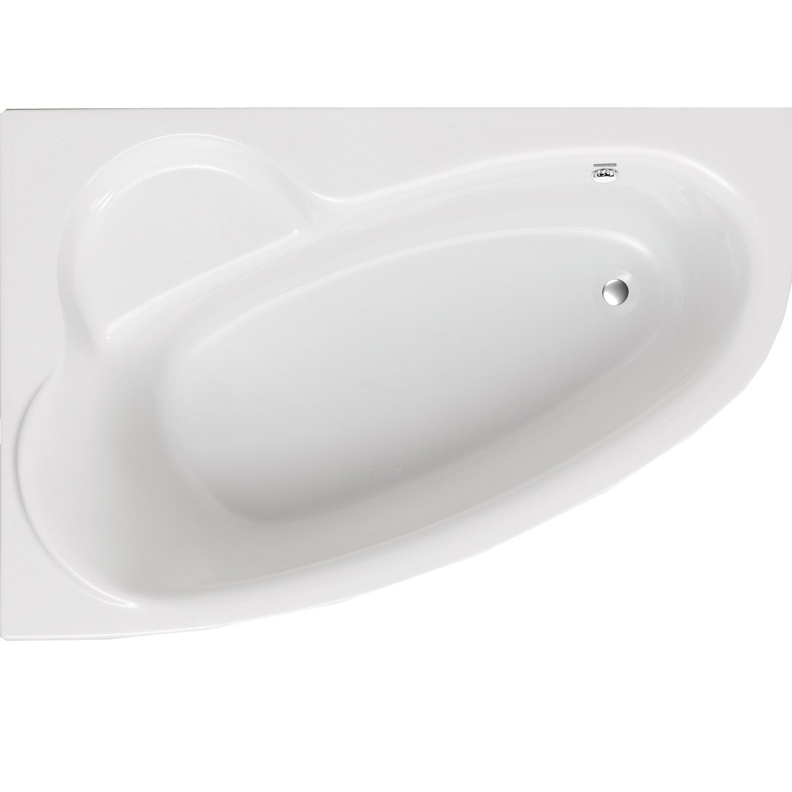 Tennessee 1500 x 1000mm Corner Bath - LH