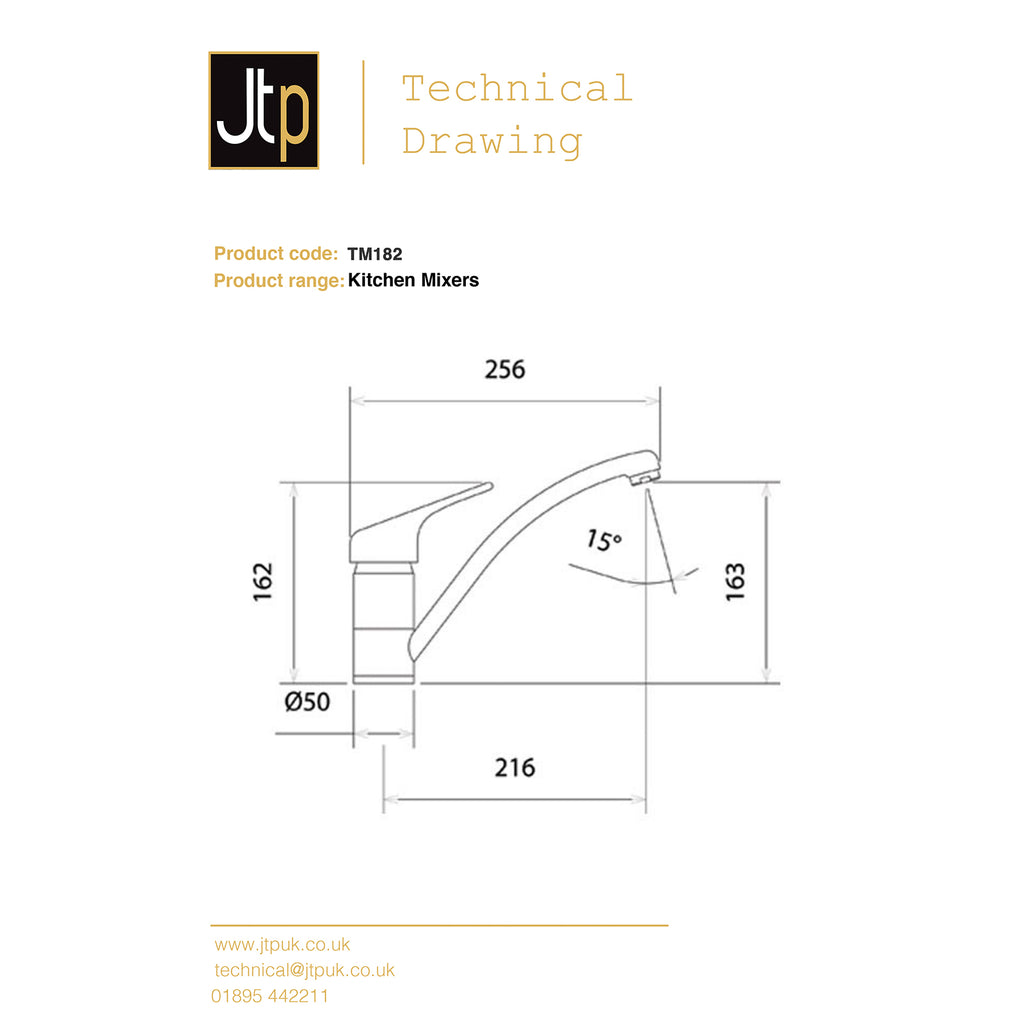 Topmix Single Lever Kitchen Sink Mixer