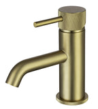 Tudeley Mini Basin Mixer Tap with Knurled Handle & Waste – 5 Finishes
