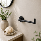 Tudeley Knurled Toilet Roll Holder | Chrome, Matt Black, Gunmetal Grey & Matt Brushed Brass