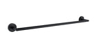 Tudeley Knurled Wall Mounted Towel Bar 614mm | Chrome, Matt Black, Gunmetal Grey & Matt Brushed Brass