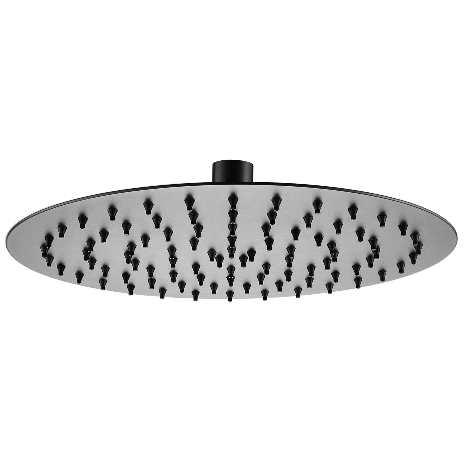 Tuscany Fixed Shower Head & Arm - Gunmetal