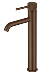 Tudeley Tall Basin Mixer Tap with Knurled Handle & Waste – 5 Finishes