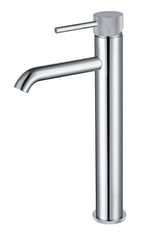 Tudeley Tall Basin Mixer Tap with Knurled Handle & Waste – 5 Finishes