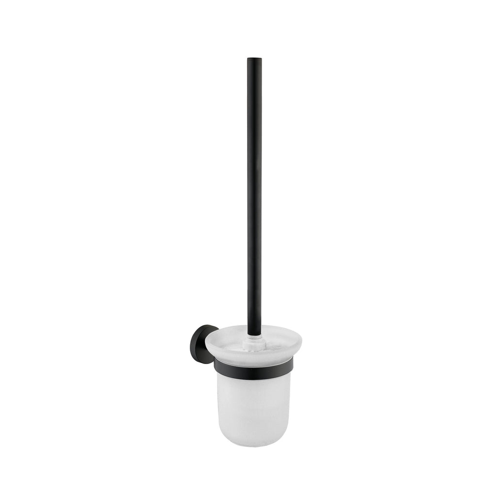 Tudeley Knurled Toilet Brush & Holder – Chrome, Matt Black, Brushed Gunmetal & Brushed Brass
