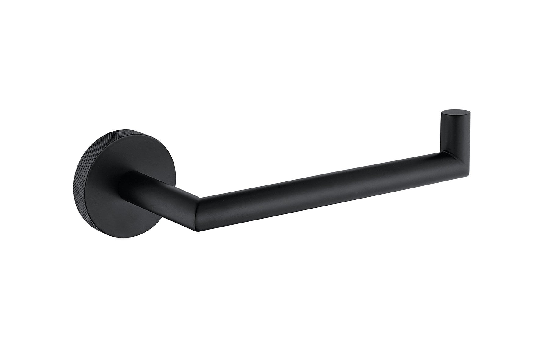 Tudeley Knurled Toilet Roll Holder | Chrome, Matt Black, Gunmetal Grey & Matt Brushed Brass