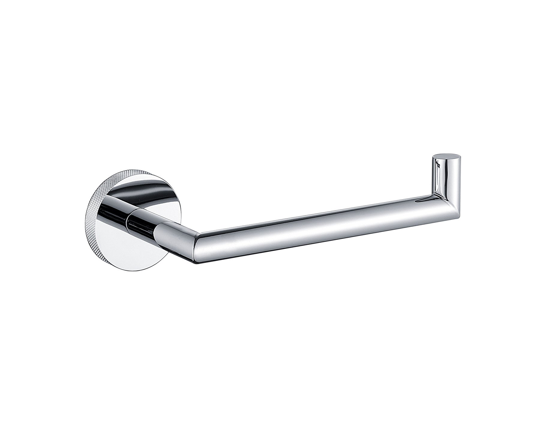 Tudeley Knurled Toilet Roll Holder | Chrome, Matt Black, Gunmetal Grey & Matt Brushed Brass