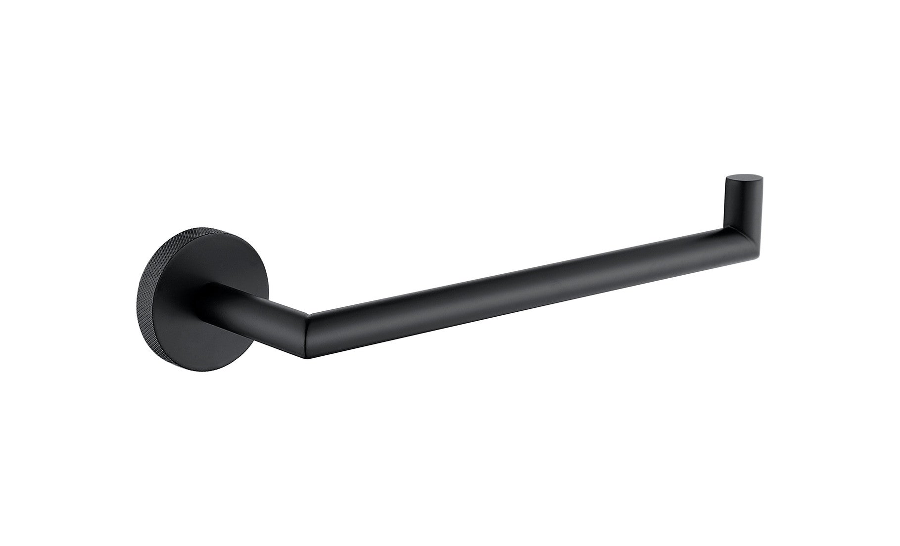 Tudeley Knurled Towel Bar 614mm – Chrome, Matt Black, Brushed Gunmetal & Brushed Brass
