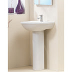Carolina 560 1 Tap Hole Basin and Pedestal