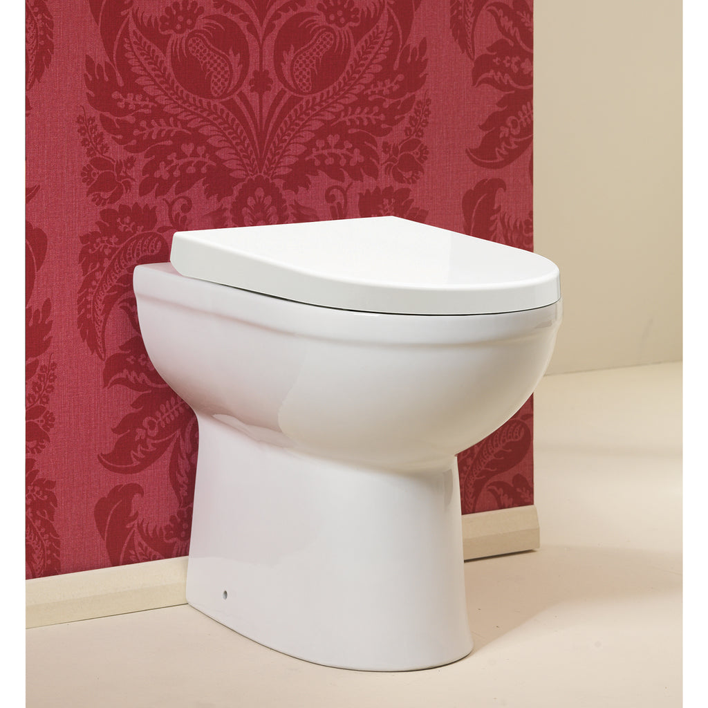 Carolina Comfort Back-to-Wall Pan & Soft Close Seat