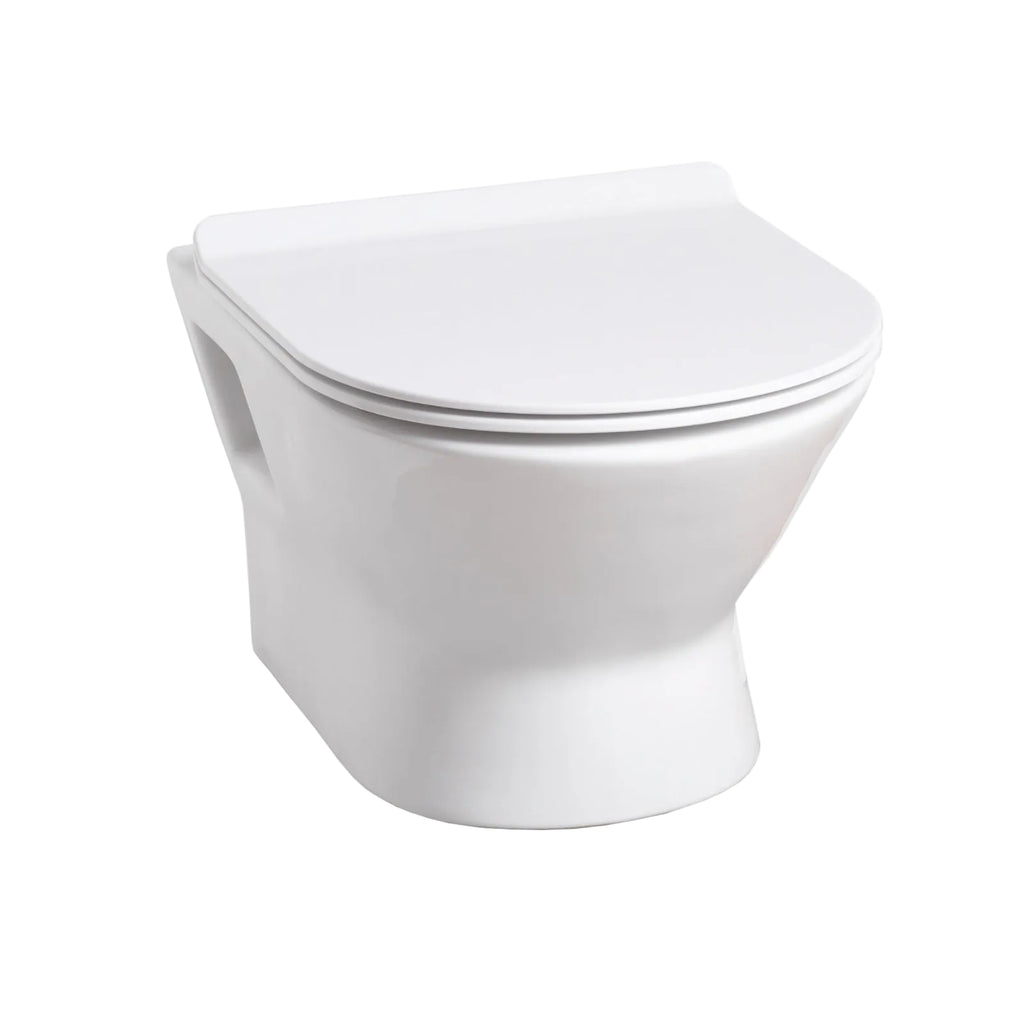 Venice Rimless Wall-Hung Pan & Soft Close Seat