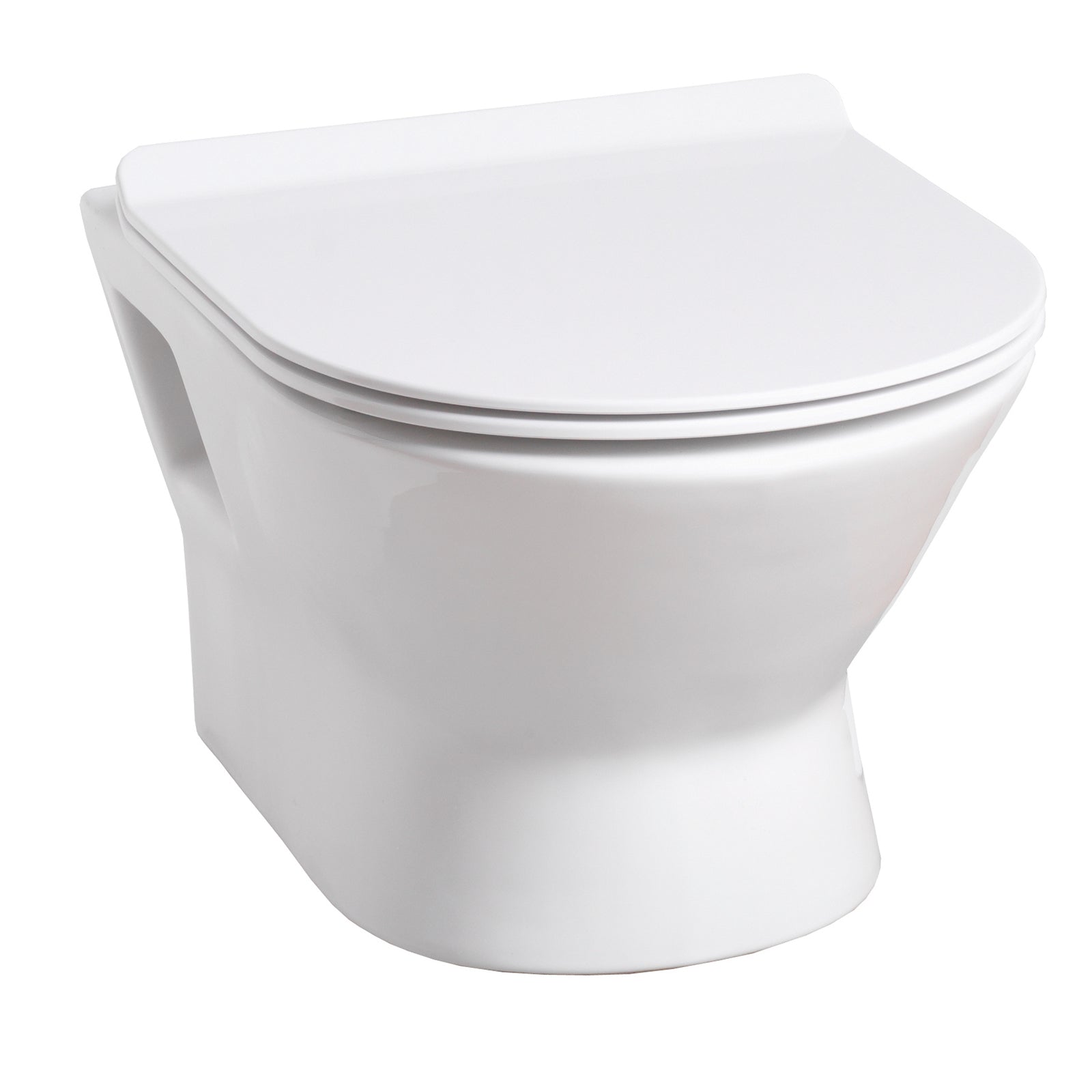Venice Rimless Wall-Hung Pan & Soft Close Seat