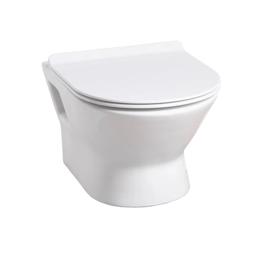 Venice Rimless Wall-Hung Pan & Soft Close Seat