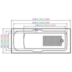 Eton Rimless Complete Bathroom Suite