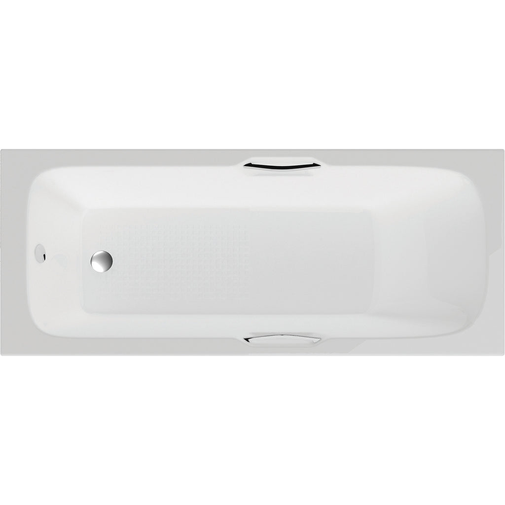 Virginia Twin Gripped 1700 x 700mm Single Ended Bath - Standard