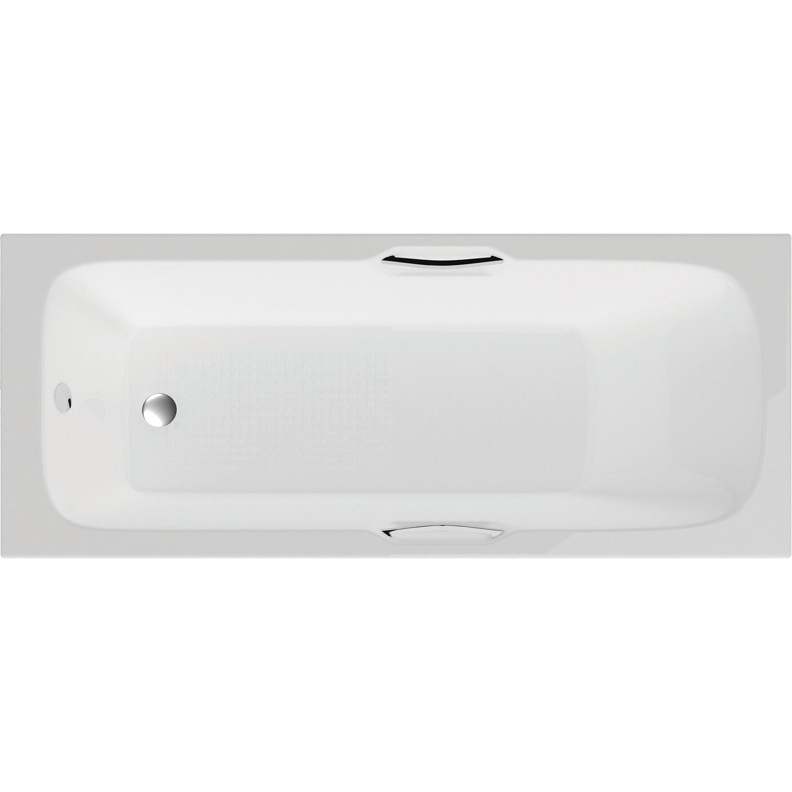 Virginia Twin Gripped 1700 x 700mm Single Ended Bath - Standard