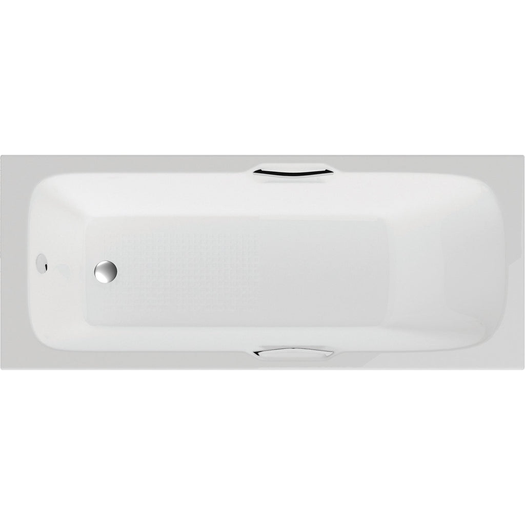 Virginia Twin Gripped 1700 x 700mm Single Ended Bath - Standard
