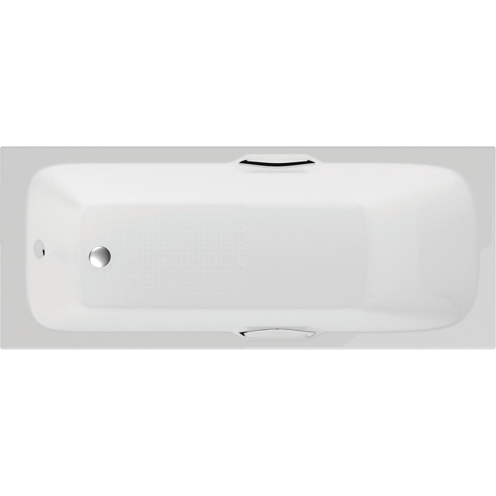 Virginia Twin Gripped 1700 x 700mm Single Ended Bath - Standard