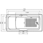 Eton Rimless Complete Bathroom Suite
