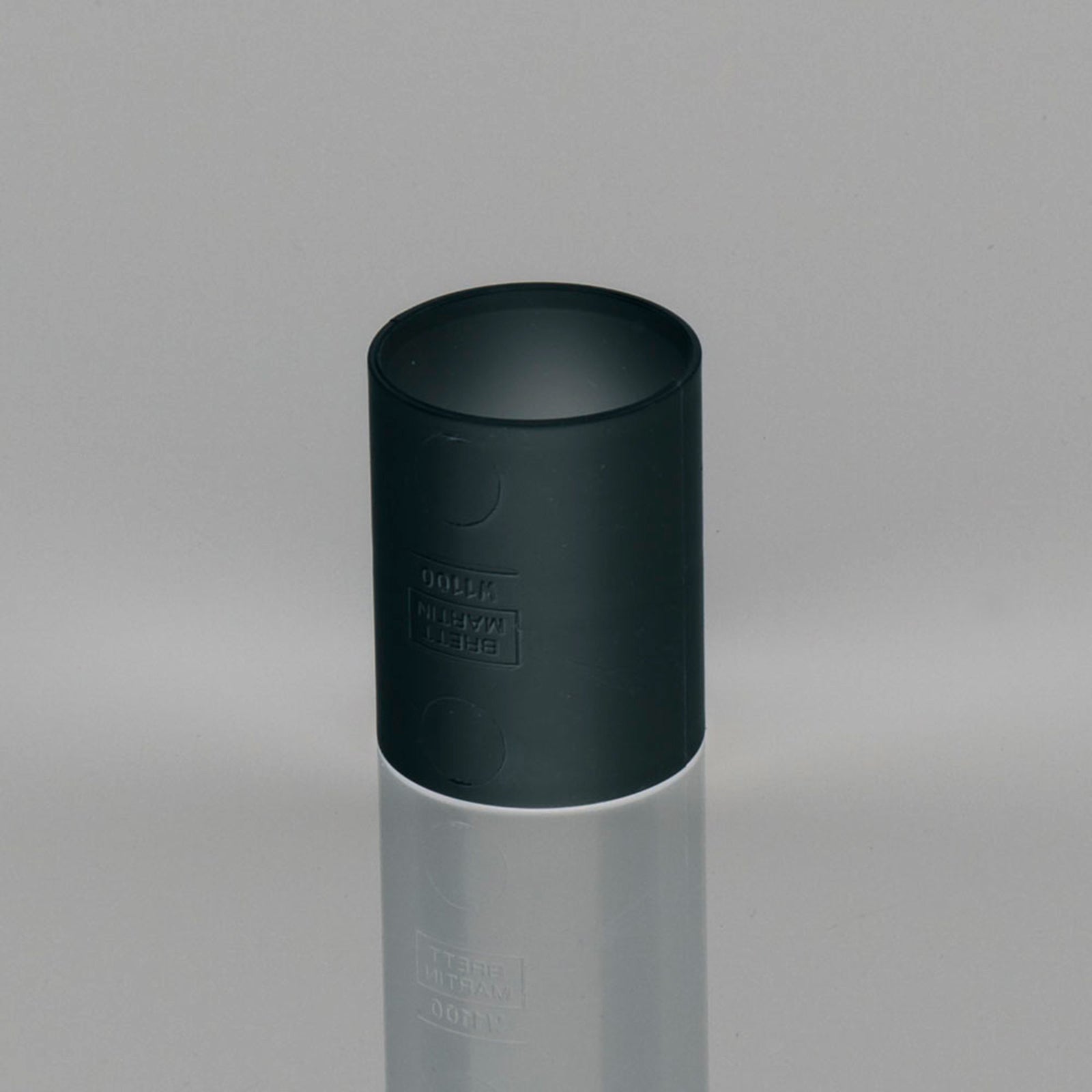 50mm Solvent Weld Straight Connector Black