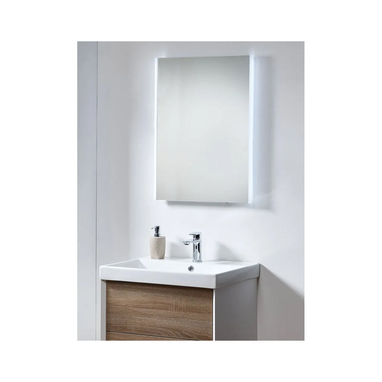 Warwick 50 x 70cm Mirror with Side Lights