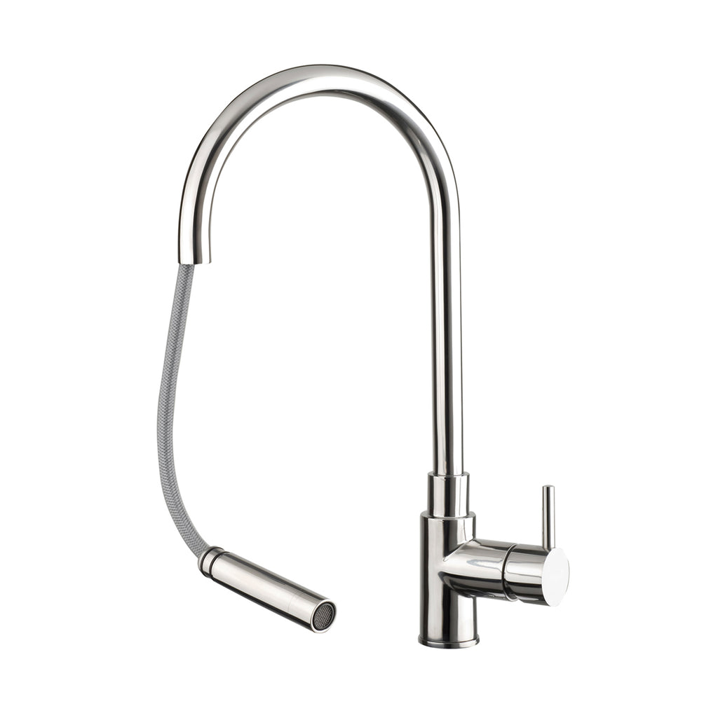 Zeeca Stainless Steel Pull Out Kitchen Sink Mixer