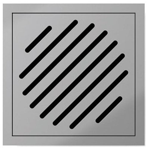 Ascent Zonda Square Wetroom Drain - 120 x 120mm