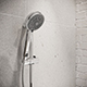 Quartz Classic Smart Digital Shower Concealed with Adjustable Head and Bath Fill (Gravity Pumped)