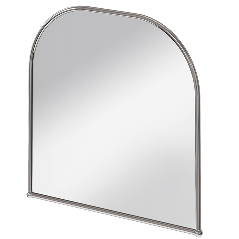 Burlington Curved Chrome Framed Mirror - 700 x 700mm