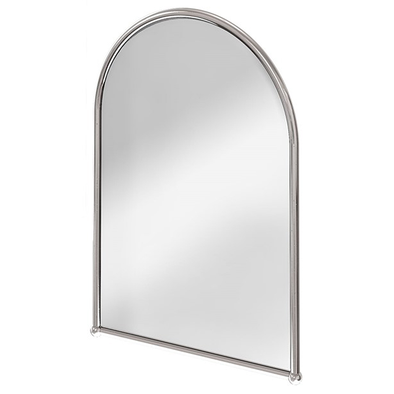 Burlington Arched Chrome Framed Mirror - 500 x 700mm