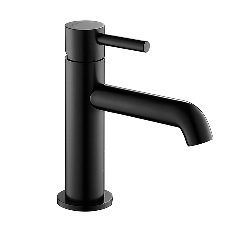 Levo Mono Basin Mixer - Matt Black