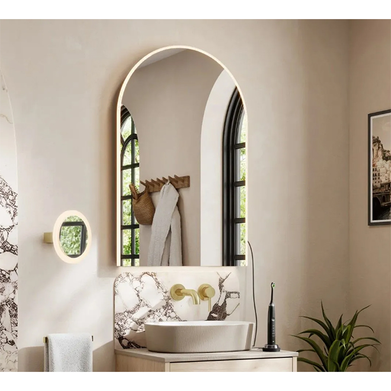 HIB Alba Arch LED Bathroom Mirror