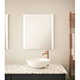 Sycamore Windsor 1 - 600 x 800mm Tunable Mirror with Bluetooth Speaker